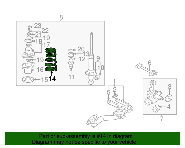 52441-S5A-C51 HONDA Coil springs (фото 2)