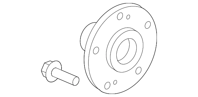 44600TGGA00 HONDA Hub assy., fr. (фото 1)