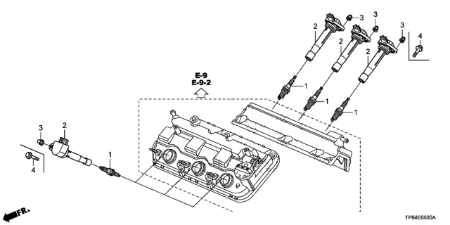 30520R70A01 HONDA Катушка зажигания 30520r70a01 (фото 6)