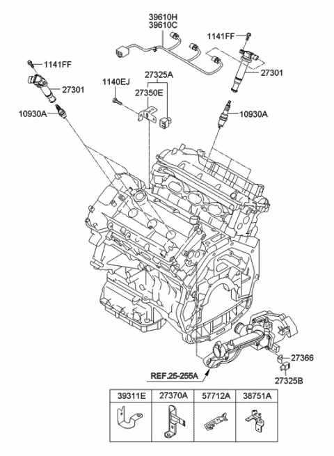 1885011050 HYUNDAI/KIA/MOBIS Свеча зажигания 1885011050 (фото 4)