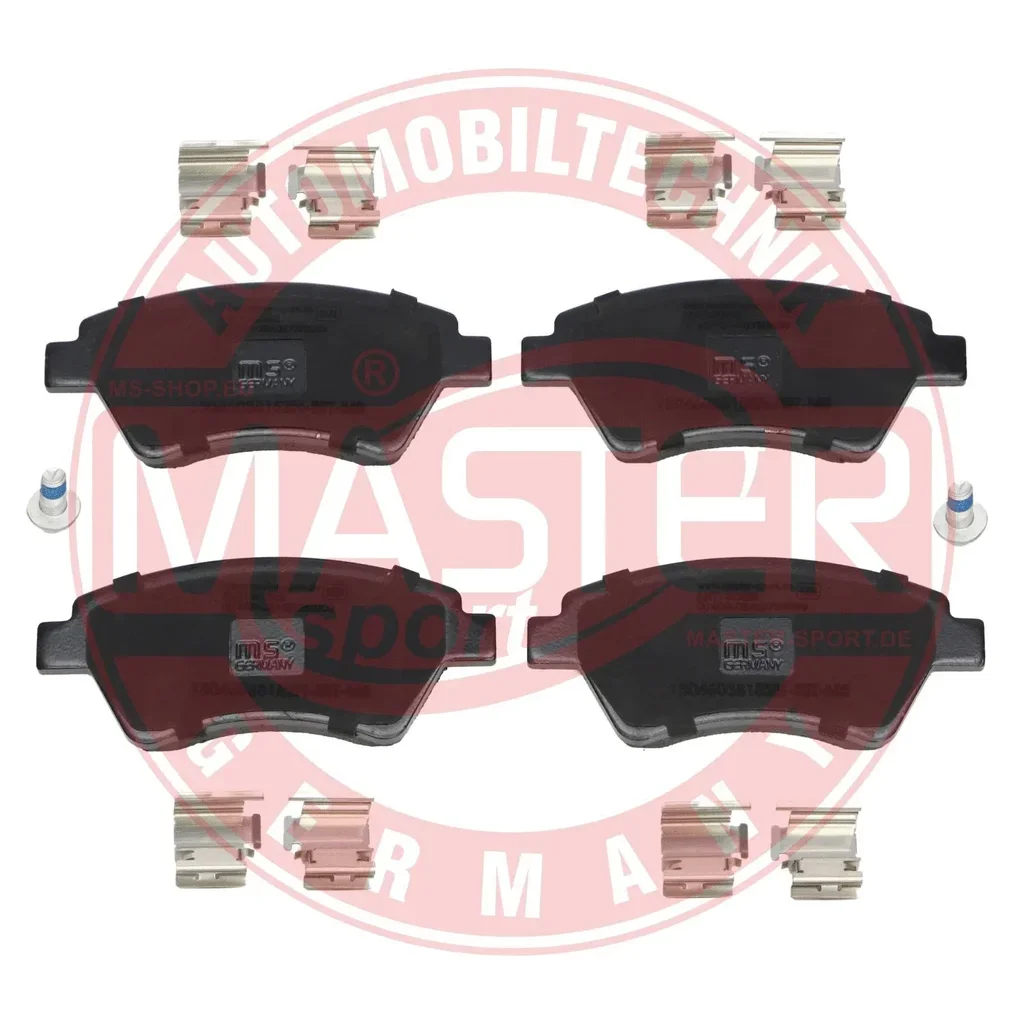 13046038152N-SET-MS MASTER-SPORT GERMANY Комплект тормозных колодок, дисковый тормоз (фото 1)