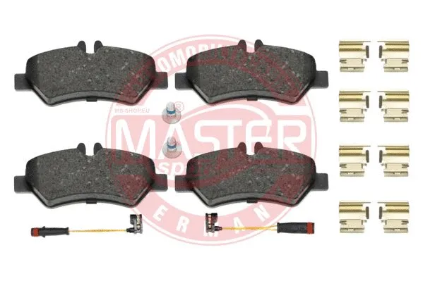 13046038372N-SET-MS MASTER-SPORT GERMANY Комплект тормозных колодок, дисковый тормоз (фото 1)