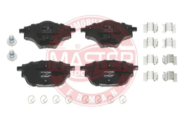 13046038722N-SET-MS MASTER-SPORT GERMANY Комплект тормозных колодок, дисковый тормоз (фото 1)
