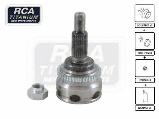 SU90A RCA FRANCE Шарнирный комплект, приводной вал (фото 1)