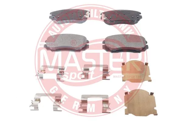 13046056112N-SET-MS MASTER-SPORT GERMANY Комплект тормозных колодок, дисковый тормоз (фото 1)