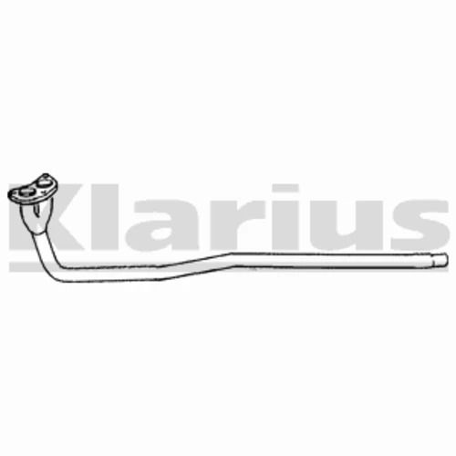 140251 KLARIUS Труба выхлопного газа (фото 1)