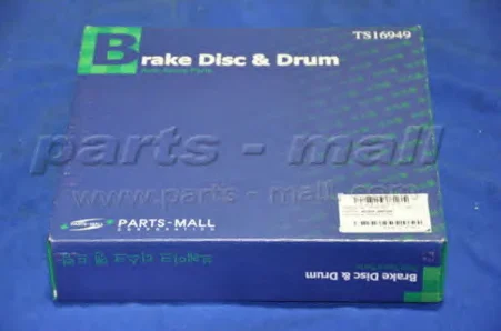 PRB-013 PARTS-MALL Тормозной диск (фото 1)