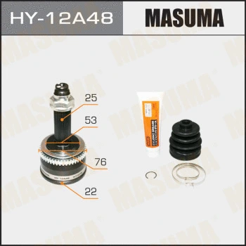 HY-12A48 MASUMA Шарнирный комплект, приводной вал (фото 1)