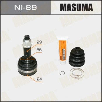 NI-89 MASUMA Шарнирный комплект, приводной вал (фото 1)