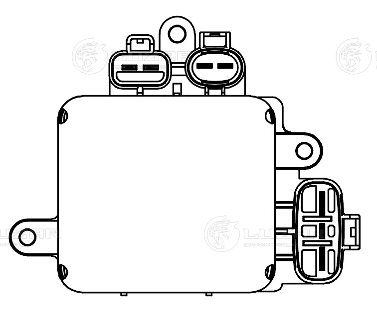 LFR 1918 LUZAR Дополнительный резистор, электромотор - вентилятор радиатора (фото 3)