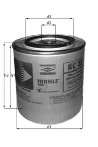 KC 33 KNECHT/MAHLE Топливный фильтр (фото 1)