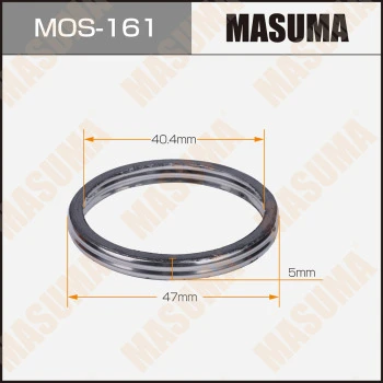 MOS-161 MASUMA Уплотнительное кольцо, труба выхлопного газа (фото 2)