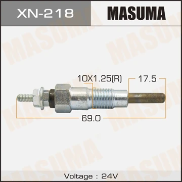 XN218 MASUMA Свеча накаливания xn218 (фото 1)