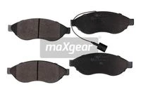 19-0673 MAXGEAR Комплект тормозных колодок, дисковый тормоз (фото 2)