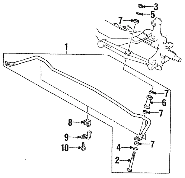 G03028157 MAZDA Bolt metal (фото 1)