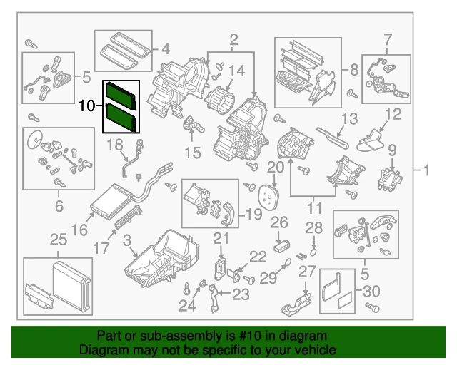 BBM461J6X MAZDA Салонный фильтр bbm461j6x (фото 2)