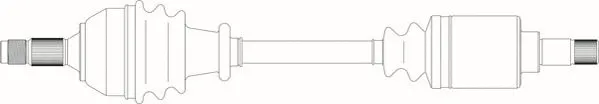 PE3159 GENERAL RICAMBI Приводной вал (фото 1)