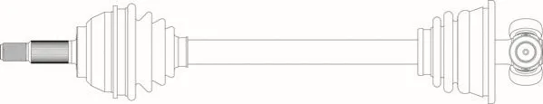 RE3271 GENERAL RICAMBI Приводной вал (фото 1)