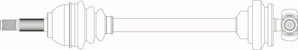 SE3021 GENERAL RICAMBI Приводной вал (фото 1)