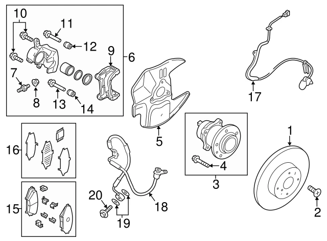 NE51-33-04XA MAZDA Hub.wheel (фото 3)