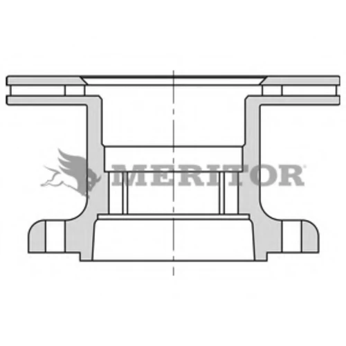 MBR6004 MERITOR Тормозной диск (фото 2)