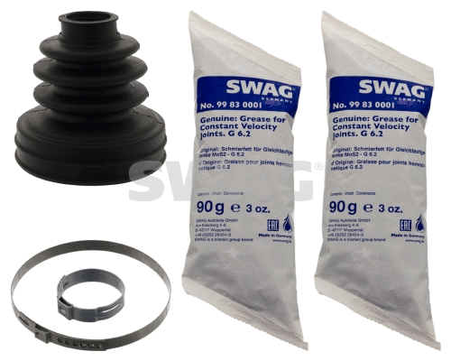 50 10 0214 SWAG Комплект пыльника, приводной вал (фото 1)