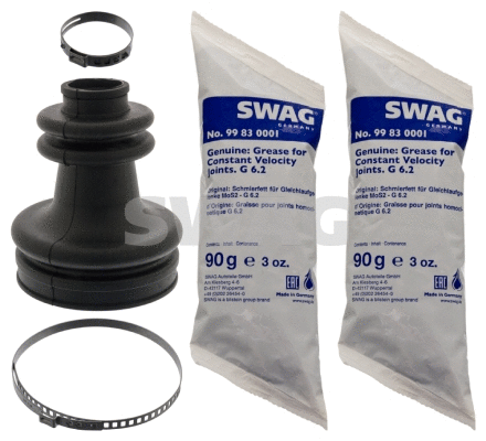 60 10 0414 SWAG Комплект пыльника, приводной вал (фото 1)