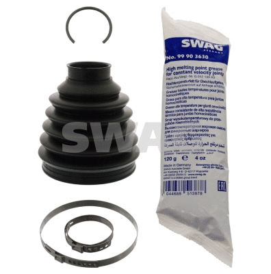 62 10 0222 SWAG Комплект пыльника, приводной вал (фото 1)