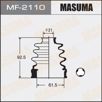 MF-2110 MASUMA Комплект пыльника, приводной вал (фото 1)