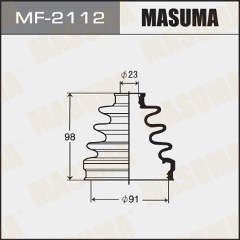 MF-2112 MASUMA Комплект пыльника, приводной вал (фото 1)