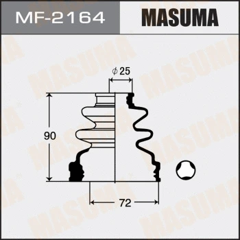 MF-2164 MASUMA Комплект пыльника, приводной вал (фото 1)