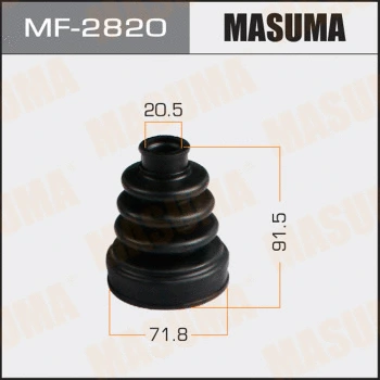 MF-2820 MASUMA Комплект пыльника, приводной вал (фото 1)