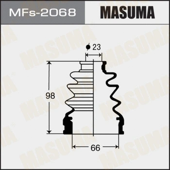 MFs-2068 MASUMA Комплект пыльника, приводной вал (фото 1)