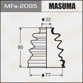 MFs-2095 MASUMA Комплект пыльника, приводной вал (фото 1)