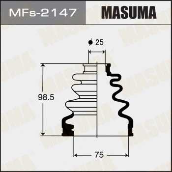 MFs-2147 MASUMA Комплект пыльника, приводной вал (фото 1)
