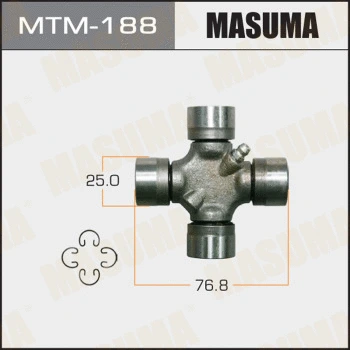 MTM-188 MASUMA Шарнир, продольный вал (фото 1)