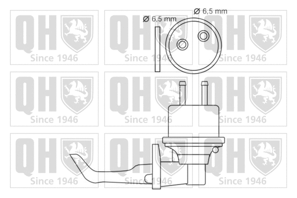 QFP240 QUINTON HAZELL Топливный насос (фото 2)