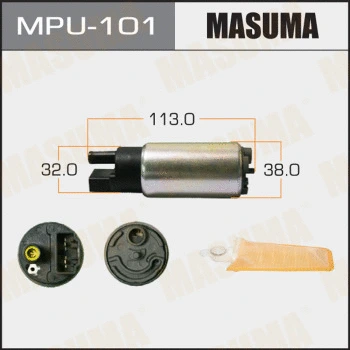 MPU-101 MASUMA Топливный насос (фото 1)