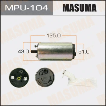 MPU-104 MASUMA Топливный насос (фото 1)