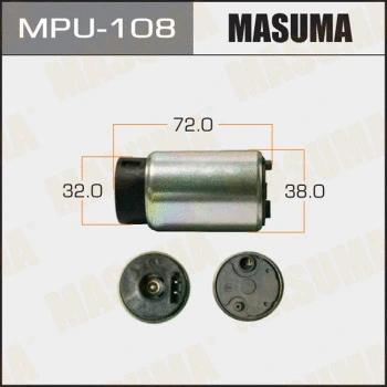MPU-108 MASUMA Топливный насос (фото 1)