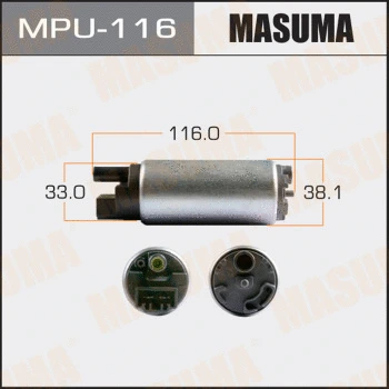 MPU-116 MASUMA Топливный насос (фото 1)