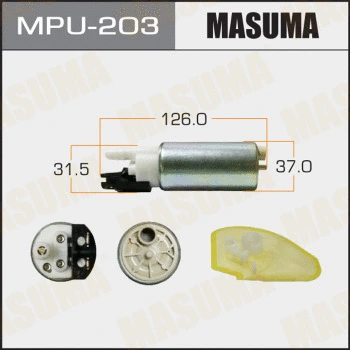 MPU-203 MASUMA Топливный насос (фото 1)
