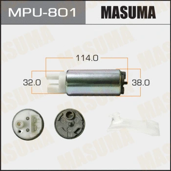 MPU-801 MASUMA Топливный насос (фото 1)