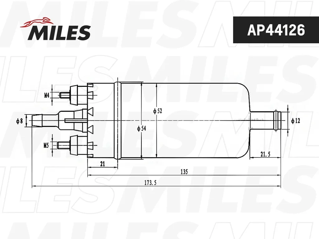 AP44126 MILES Топливный насос (фото 2)