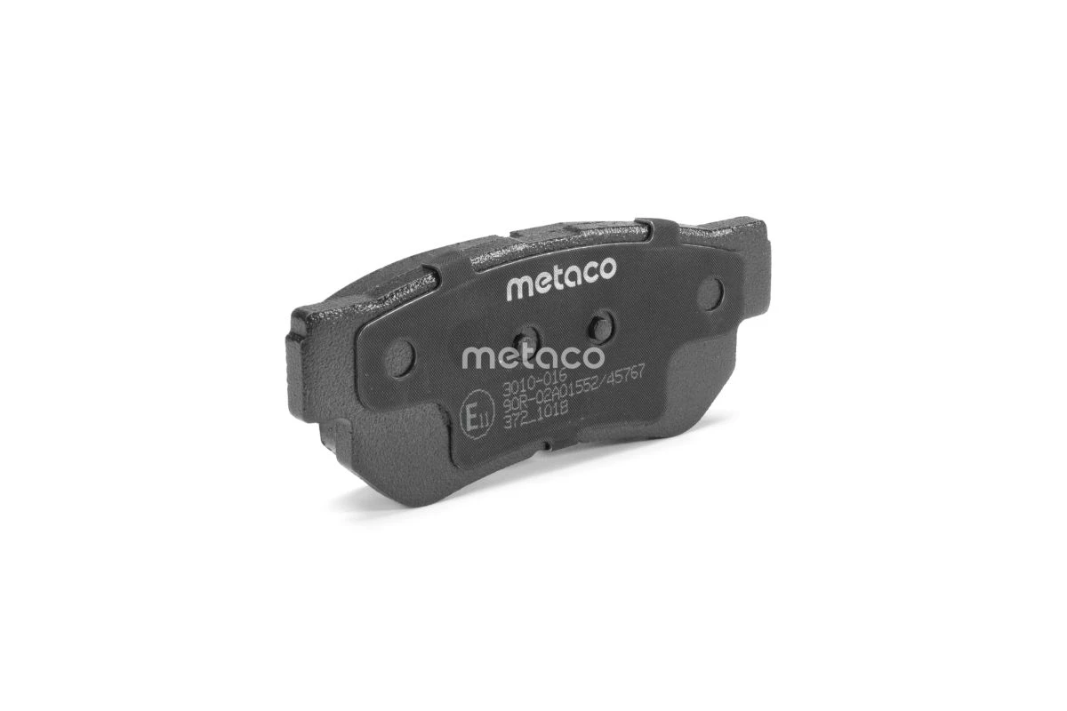 3010-016 METACO Колодки тормозные задние дисковые к-кт metaco (фото 3)