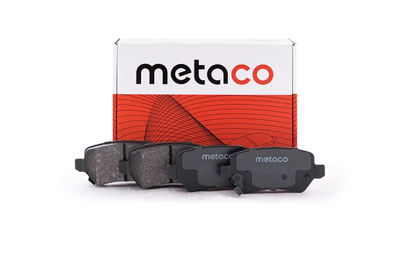 3010-008 METACO Колодки тормозные задние дисковые к-кт metaco (фото 2)