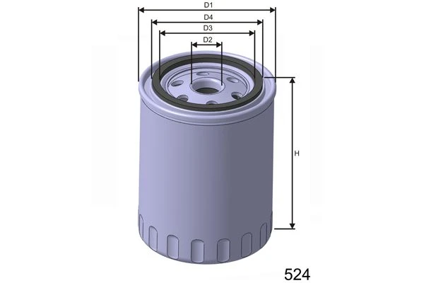 Z297 MISFAT Масляный фильтр (фото 3)
