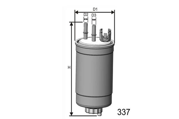 M412 MISFAT Топливный фильтр (фото 3)