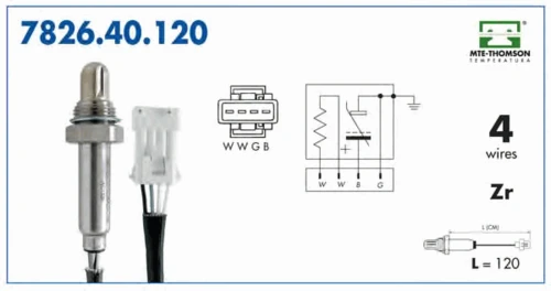 7826.40.120 MTE-THOMSON Лямбда-зонд (фото 2)