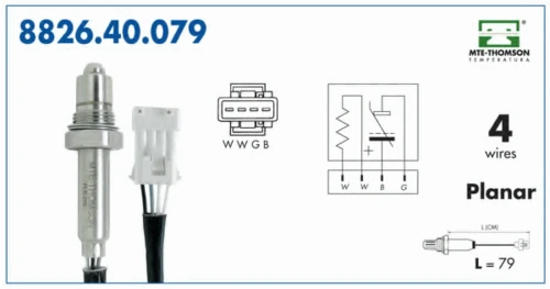 8826.40.079 MTE-THOMSON Лямбда-зонд (фото 2)